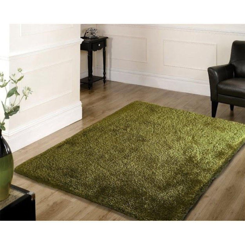 Latitude Run® Bettles Handmade Tufted Hunter Green Area Rug Wayfair